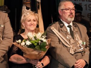 König Maik Veller mit Königin Bianca Veller